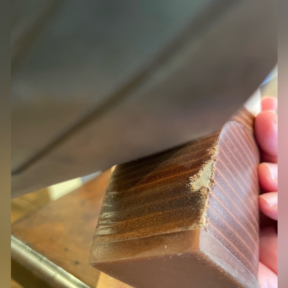 Vince Camuto Gradina Block Heel color Tortilla suede size 8.5 - Picture 5 of 10